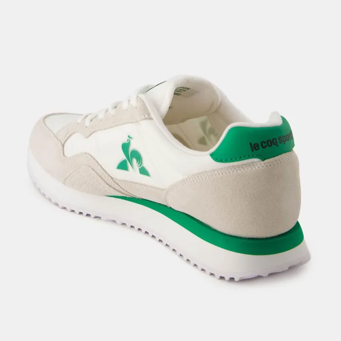 Le Coq Sportif Shoes JET STAR2 Optical Whitejolly Green Men Trainers And Sneakers Le Coq Sportif Shoes JET STAR2 Optical Whitejolly Green Men Trainers And Sneakers