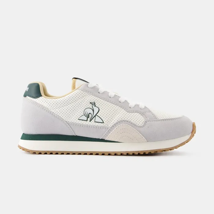 Le Coq Sportif Shoes JET STAR2 Optical Whitetrekking Green Men Trainers And Sneakers