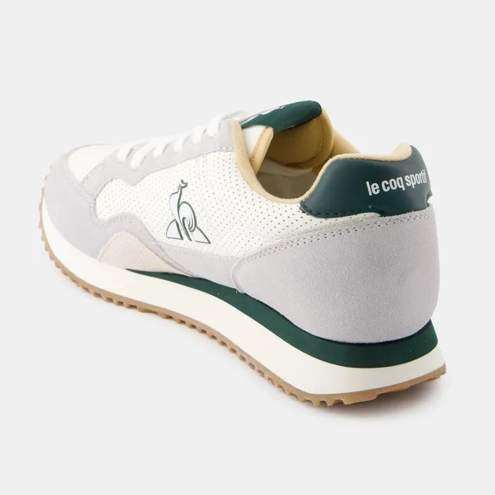 Le Coq Sportif Shoes JET STAR2 Optical Whitetrekking Green Men Trainers And Sneakers Le Coq Sportif Shoes JET STAR2 Optical Whitetrekking Green Men Trainers And Sneakers