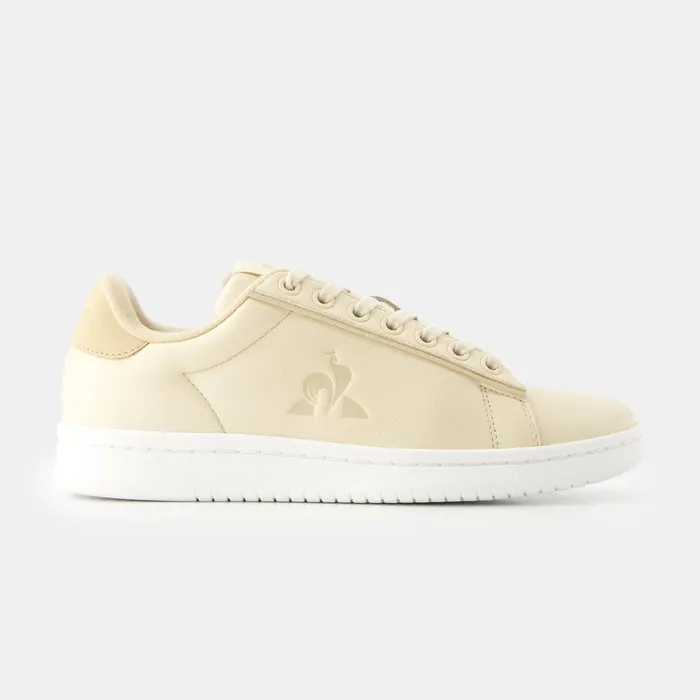 Le Coq Sportif Shoes LCS COURT CLEAN W Warm Sand Women Trainers And Sneakers