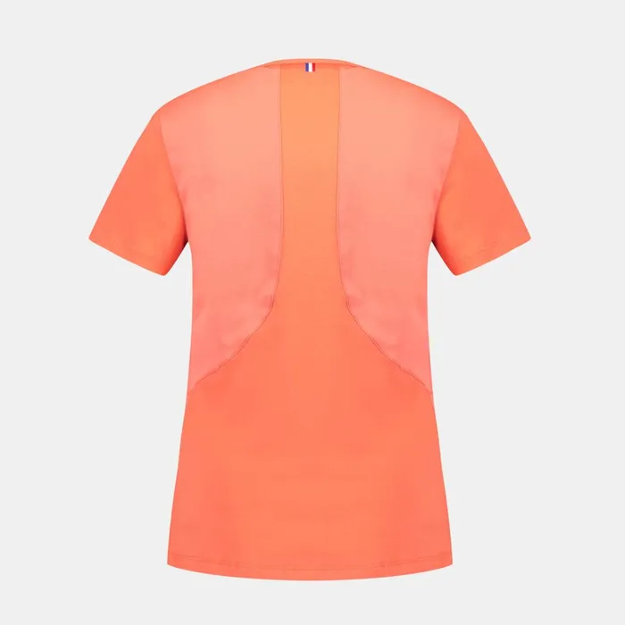 Le Coq Sportif TShirt Orange Perfblack Women Tshirts Polos Shirts And Tops