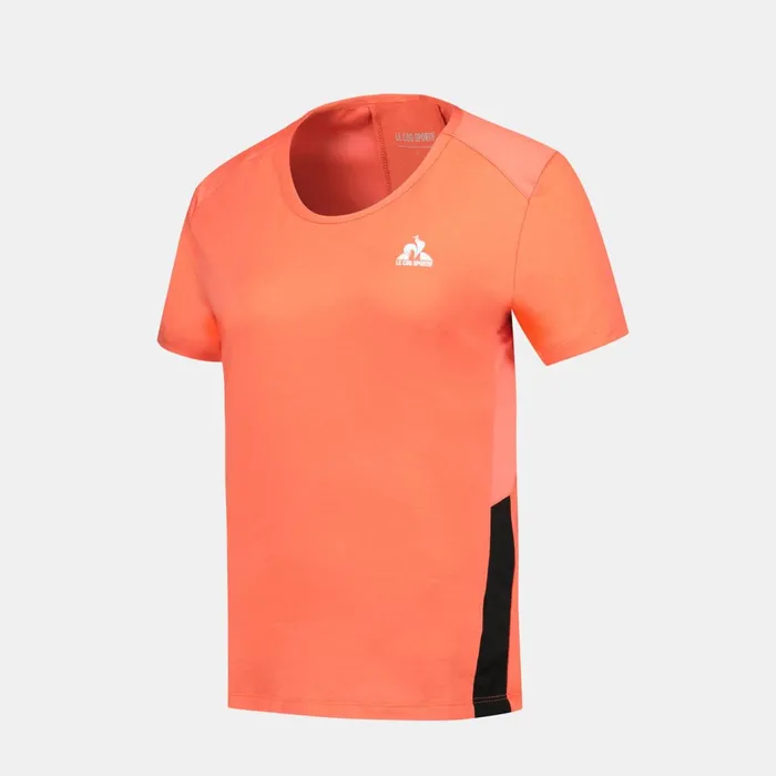 Le Coq Sportif TShirt Orange Perfblack Women Tshirts Polos Shirts And Tops