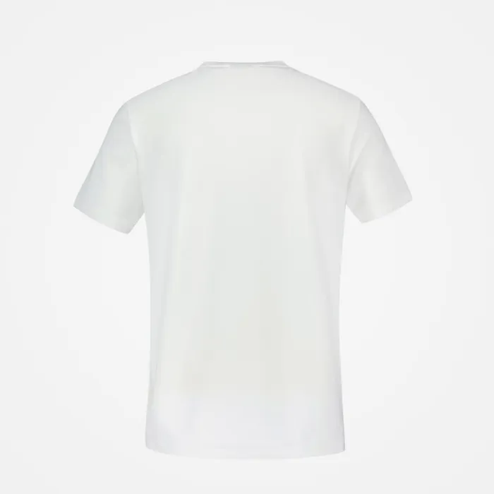Le Coq Sportif Tennis TShirt New Optical White Men Tshirts And Tops