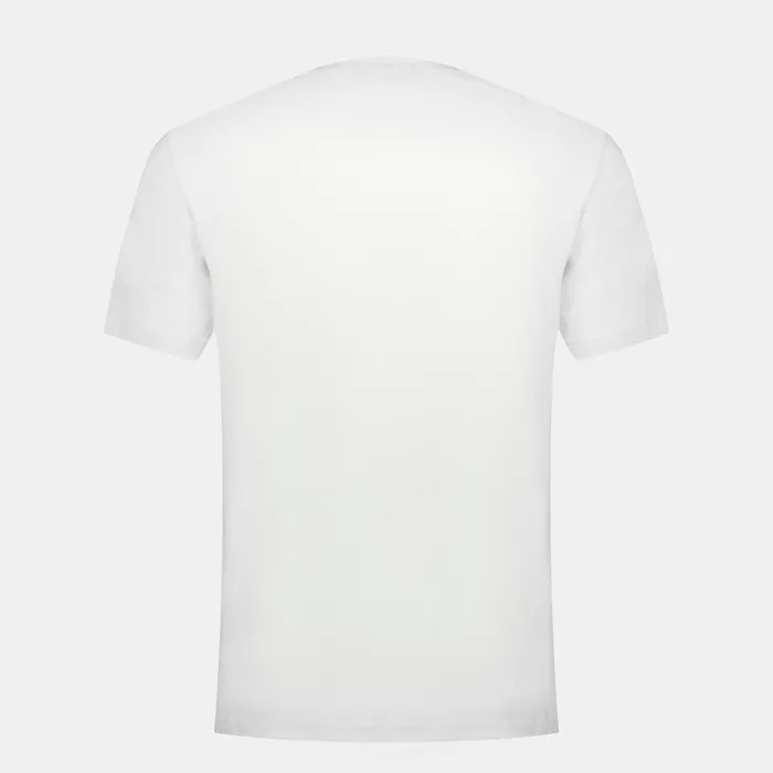 Le Coq Sportif Tennis TShirt New Optical White Men Tshirts And Tops