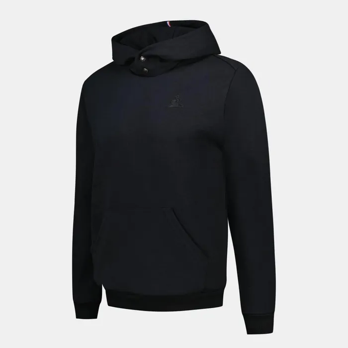 Le Coq Sportif Ton Sur Ton Hoodie Black Men Sweatshirts