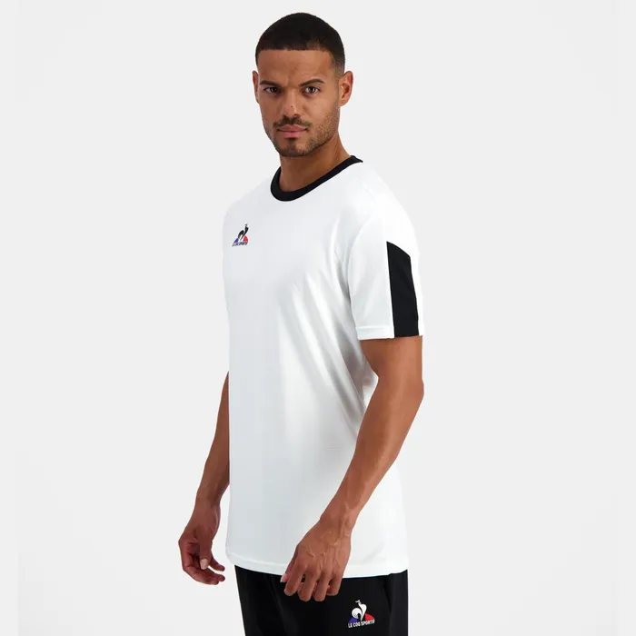 Le Coq Sportif Training TShirt New Optical White Men Tshirts And Tops