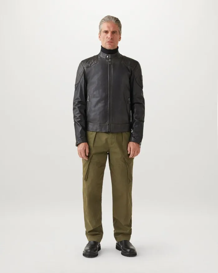Leather Jackets Men Belstaff Outlaw Jacket Black Leather Jackets Men Belstaff Outlaw Jacket Black
