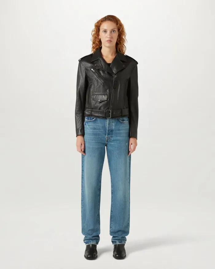Leather Jackets Women Belstaff Renegade Jacket Black Leather Jackets Women Belstaff Renegade Jacket Black