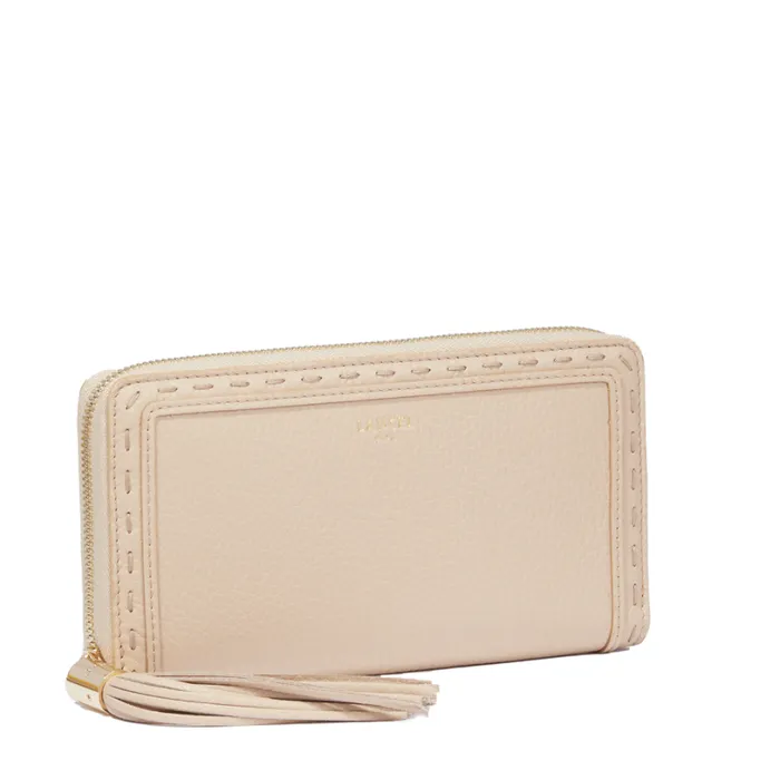Long Zip Wallet Cappuccinogold Women Lancel Wallet Long Zip Wallet Cappuccinogold Women Lancel Wallet