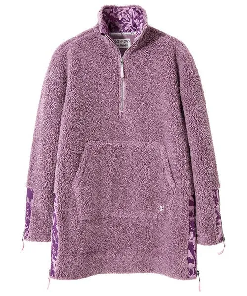 Loungewear and Pyjamas Joebrowns Apparel Sloe Joes Borg Fleece Funnel Purple Loungewear and Pyjamas Joebrowns Apparel Sloe Joes Borg Fleece Funnel Purple