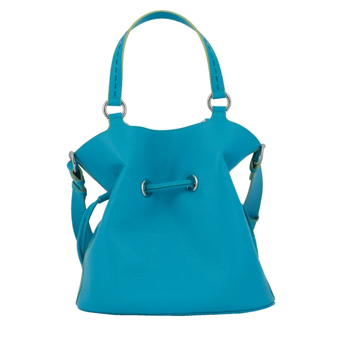 M Bucket Bag Multico Ocean Blue Women Lancel Bucket Bags M Bucket Bag Multico Ocean Blue Women Lancel Bucket Bags