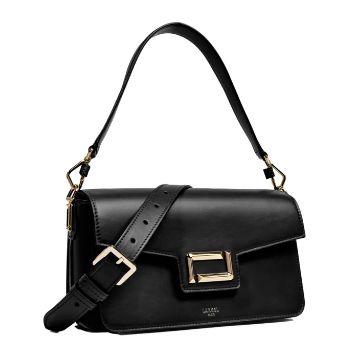 M Flap Bag Black Women Lancel Shoulder Bags M Flap Bag Black Women Lancel Shoulder Bags