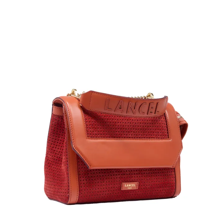 M Flap Bag Vermilion Women Lancel Shoulder Bags M Flap Bag Vermilion Women Lancel Shoulder Bags
