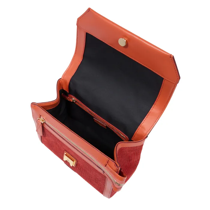 M Flap Bag Vermilion Women Lancel Shoulder Bags M Flap Bag Vermilion Women Lancel Shoulder Bags