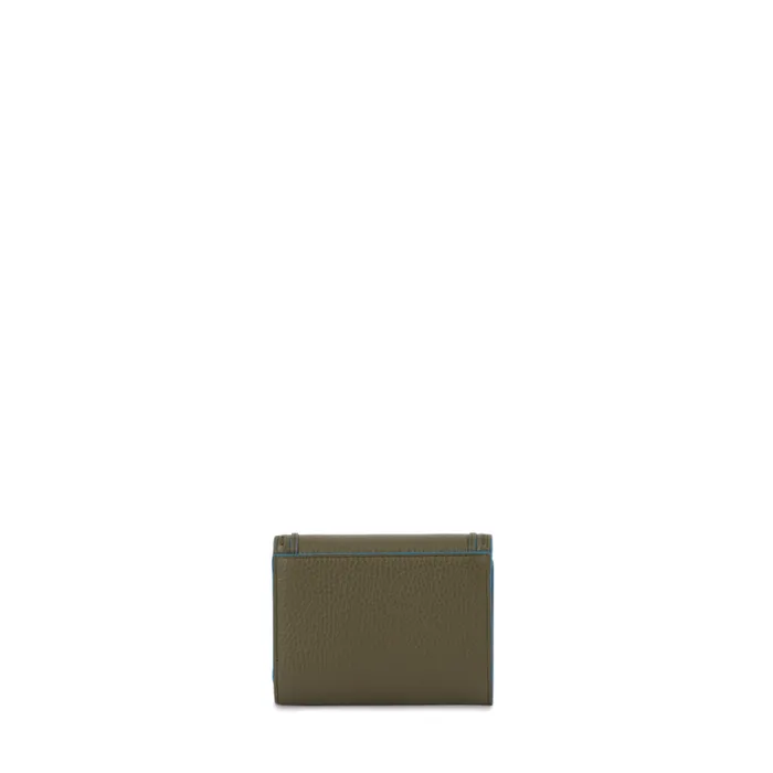 M Flap Compact Wallet Dark Khaki Women Lancel Purse M Flap Compact Wallet Dark Khaki Women Lancel Purse