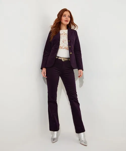 Magnificent Moleskin Trousers Purple Apparel Jeans and Trousers Joebrowns
