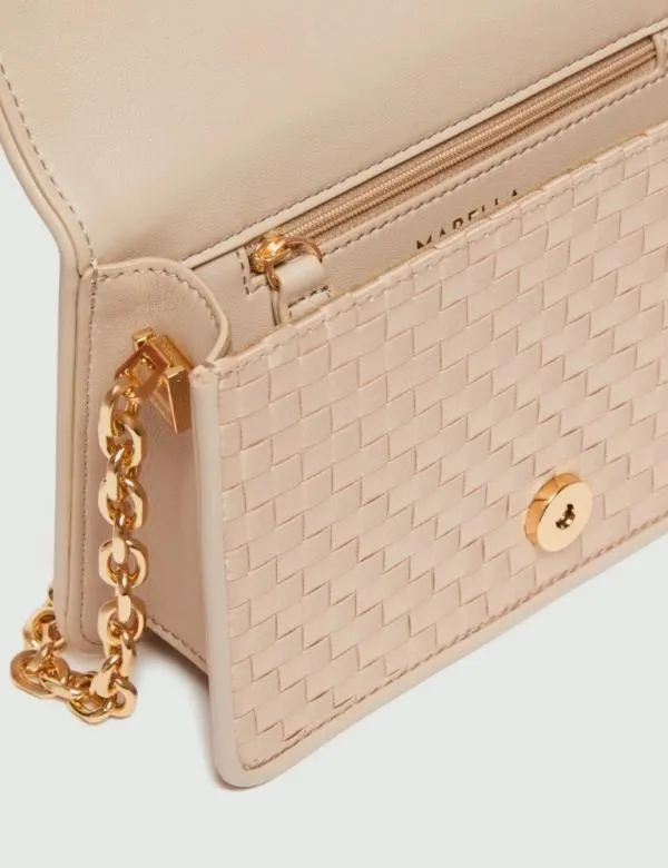 Marella Bags Women Satin Bag Beige