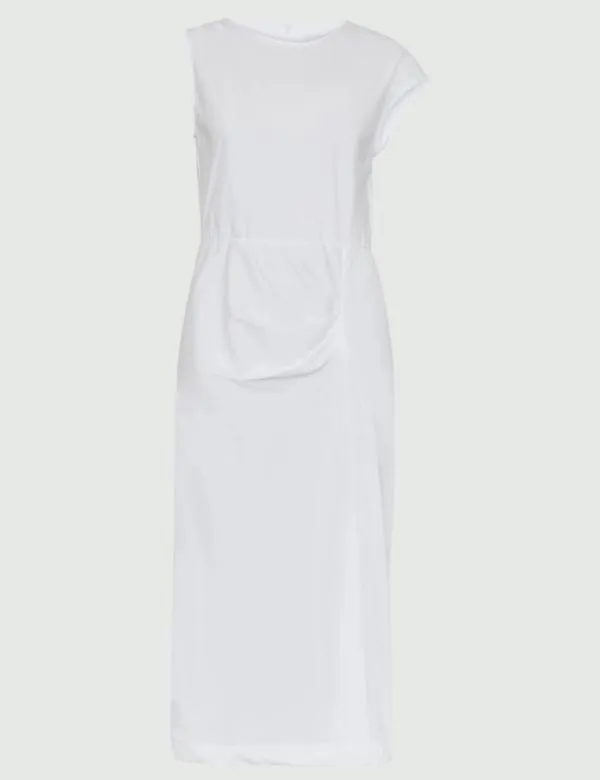 Marella Dresses Women Asymmetrical Dress White