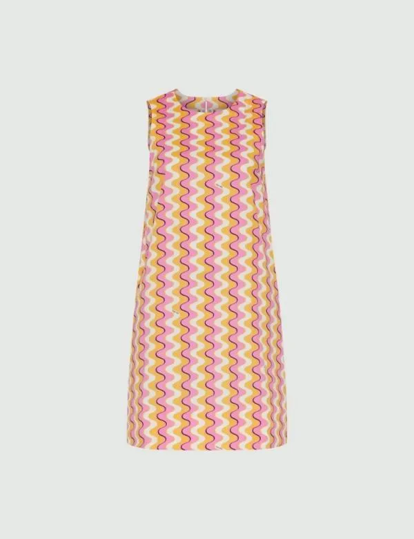 Marella Dresses Women Flared Dress Deep Rose