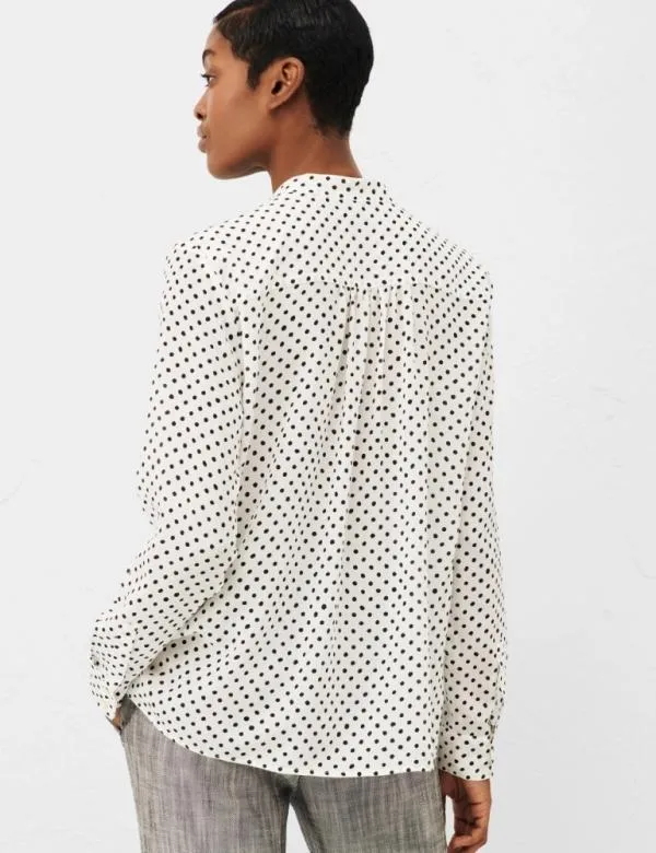 Marella Shirts Women Ruched Blouse White