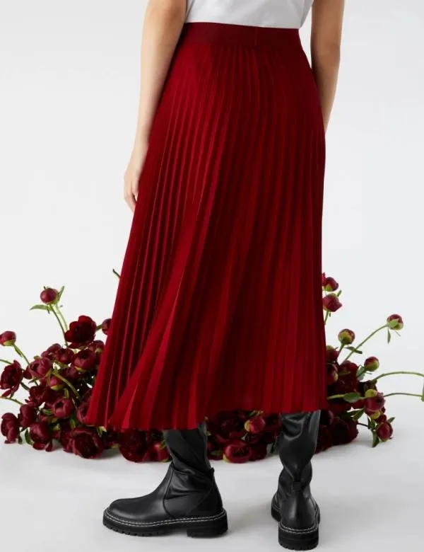 Marella Skirts Women Midi Skirt Red