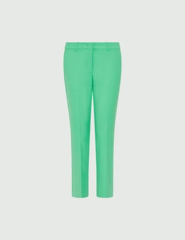 Marella Trousers Women Chino Trousers Bright Green