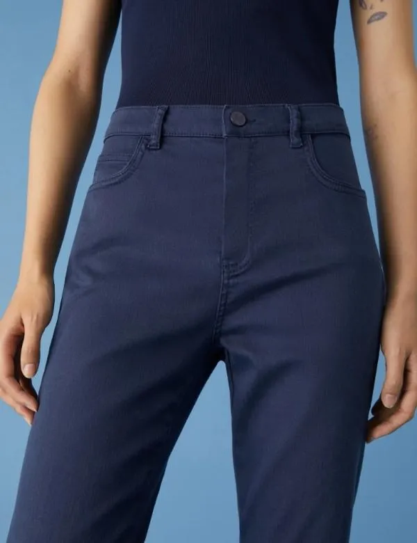 Marella Trousers Women Flared Jeans Midnightblue