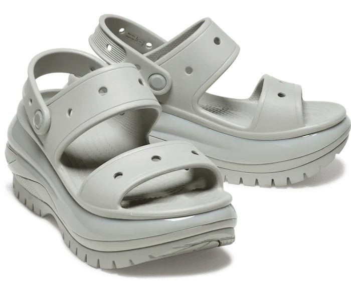 Mega Crush Sandal Elephant Women Crocs Platforms 038 Wedges