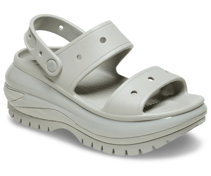 Mega Crush Sandal Elephant Women Crocs Platforms 038 Wedges