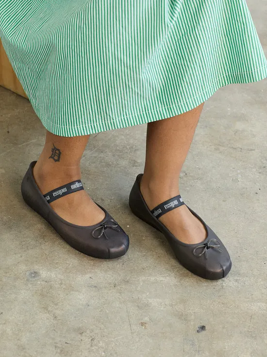 Melissa Sophie Flat Black Shoes Lisa Says Gah Women Melissa Sophie Flat Black Shoes Lisa Says Gah Women