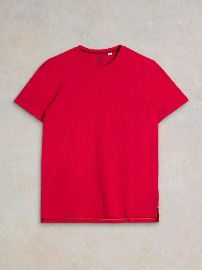 Men Abersoch Short Sleeve Tee Bright Red White Stuff Loungewear Men Abersoch Short Sleeve Tee Bright Red White Stuff Loungewear