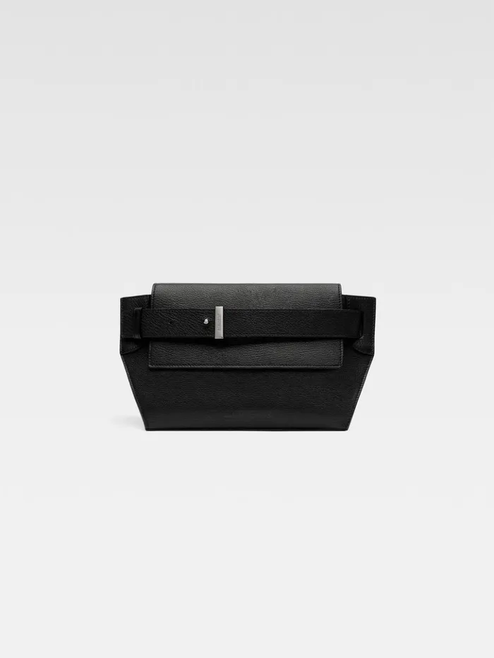Men Bags JACQUEMUS The Capri Messenger Bag Black