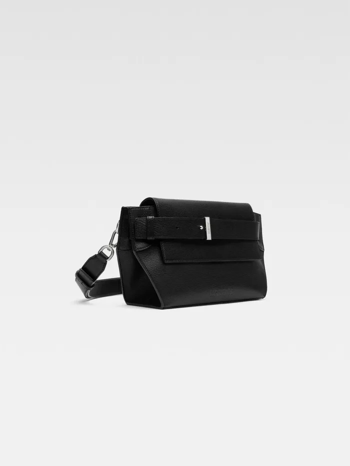 Men Bags JACQUEMUS The Capri Messenger Bag Black Men Bags JACQUEMUS The Capri Messenger Bag Black