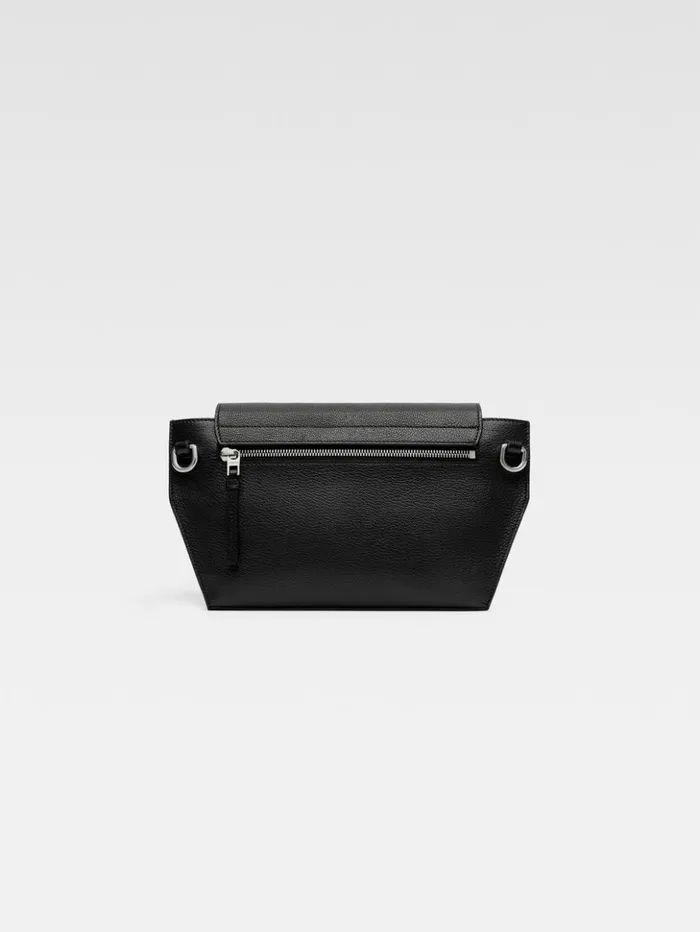 Men Bags JACQUEMUS The Capri Messenger Bag Black Men Bags JACQUEMUS The Capri Messenger Bag Black