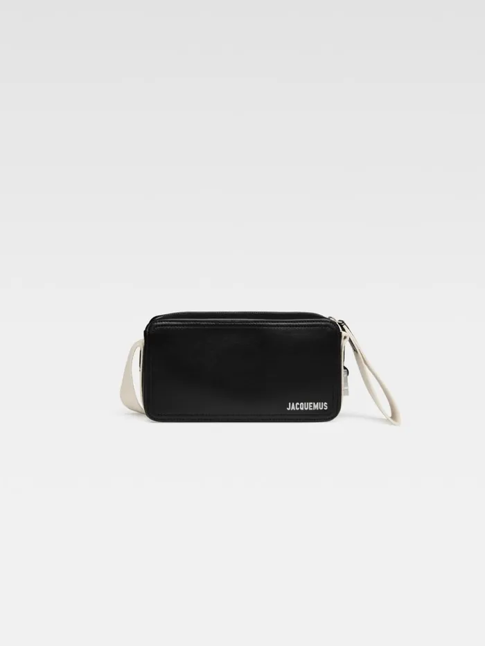 Men Bags JACQUEMUS The Horizontal Cuerda Black