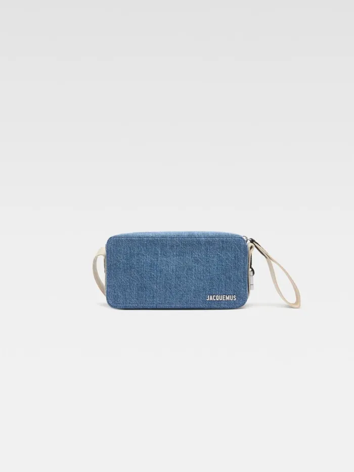Men Bags JACQUEMUS The Horizontal Cuerda Blue
