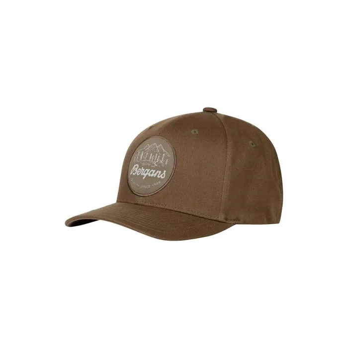 Men Bergans Of Norway Beanies And Caps Nordmarka Epoch Flexfit Cap Green Mud