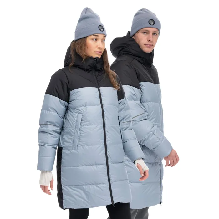 Men Bergans Of Norway Down Jackets Oslo Urban Down Parka Husky Blue Black