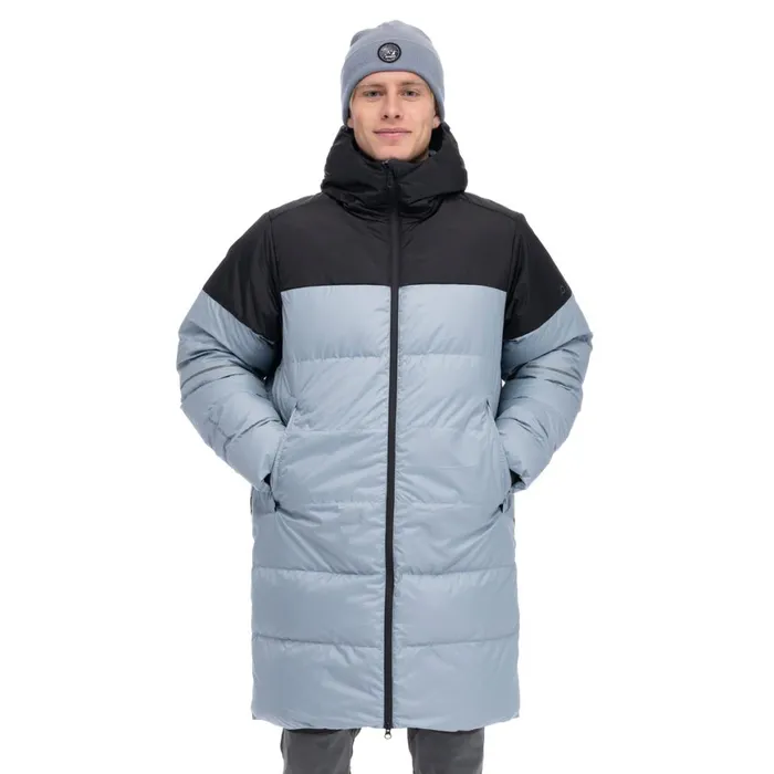 Men Bergans Of Norway Down Jackets Oslo Urban Down Parka Husky Blue Black