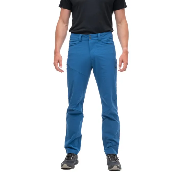 Men Bergans Of Norway Everyday Pants Vandre Light Softshell Pants North Sea Blue
