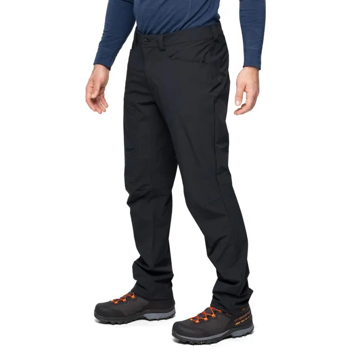 Men Bergans Of Norway Hiking Pants Vaagaa Light Softshell Pants Black