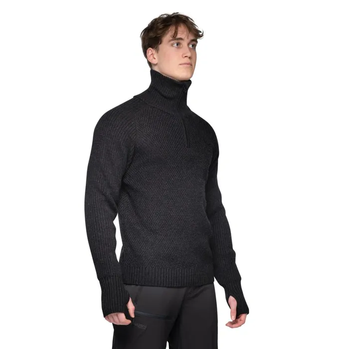 Men Bergans Of Norway Jumpers And Long Sleeves Ulriken Jumper Black