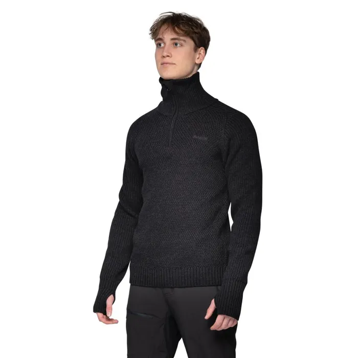 Men Bergans Of Norway Jumpers And Long Sleeves Ulriken Jumper Black