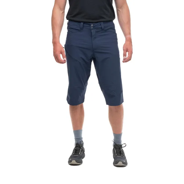 Men Bergans Of Norway Shorts Vandre Light Softshell Long Shorts Navy