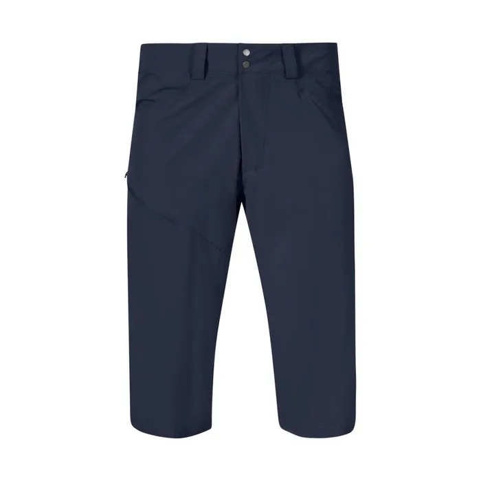 Men Bergans Of Norway Shorts Vandre Light Softshell Long Shorts Navy