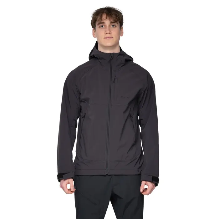 Men Bergans Of Norway Softshell Jackets Vaagaa Softshell Jacket Hood Black
