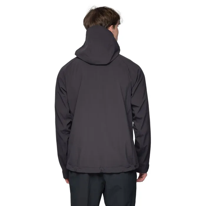 Men Bergans Of Norway Softshell Jackets Vaagaa Softshell Jacket Hood Black