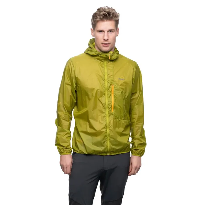 Men Bergans Of Norway Softshell Jackets Y Lightline Pure Windbreaker Jacket Golden Lime Green Men Bergans Of Norway Softshell Jackets Y Lightline Pure Windbreaker Jacket Golden Lime Green