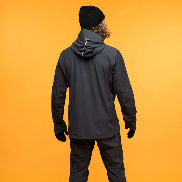 Men Bergans Of Norway Softshell Jackets Y Mountainline Hybrid Softshell Jacket Dark Shadow Grey