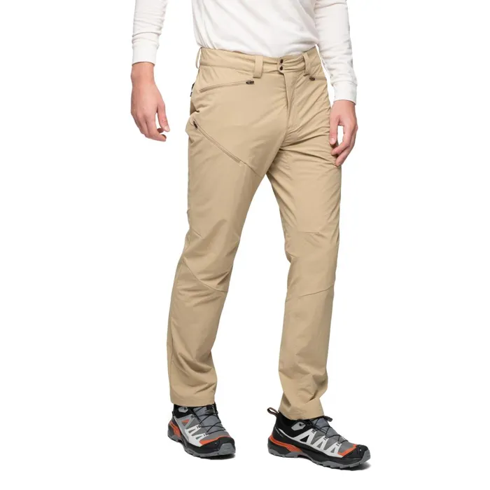 Men Bergans Of Norway Softshell Pants Rabot Light Softshell Pants Warm Sand